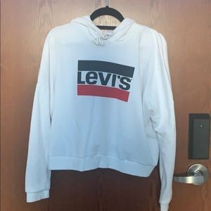 Levi’s cropped hoodie